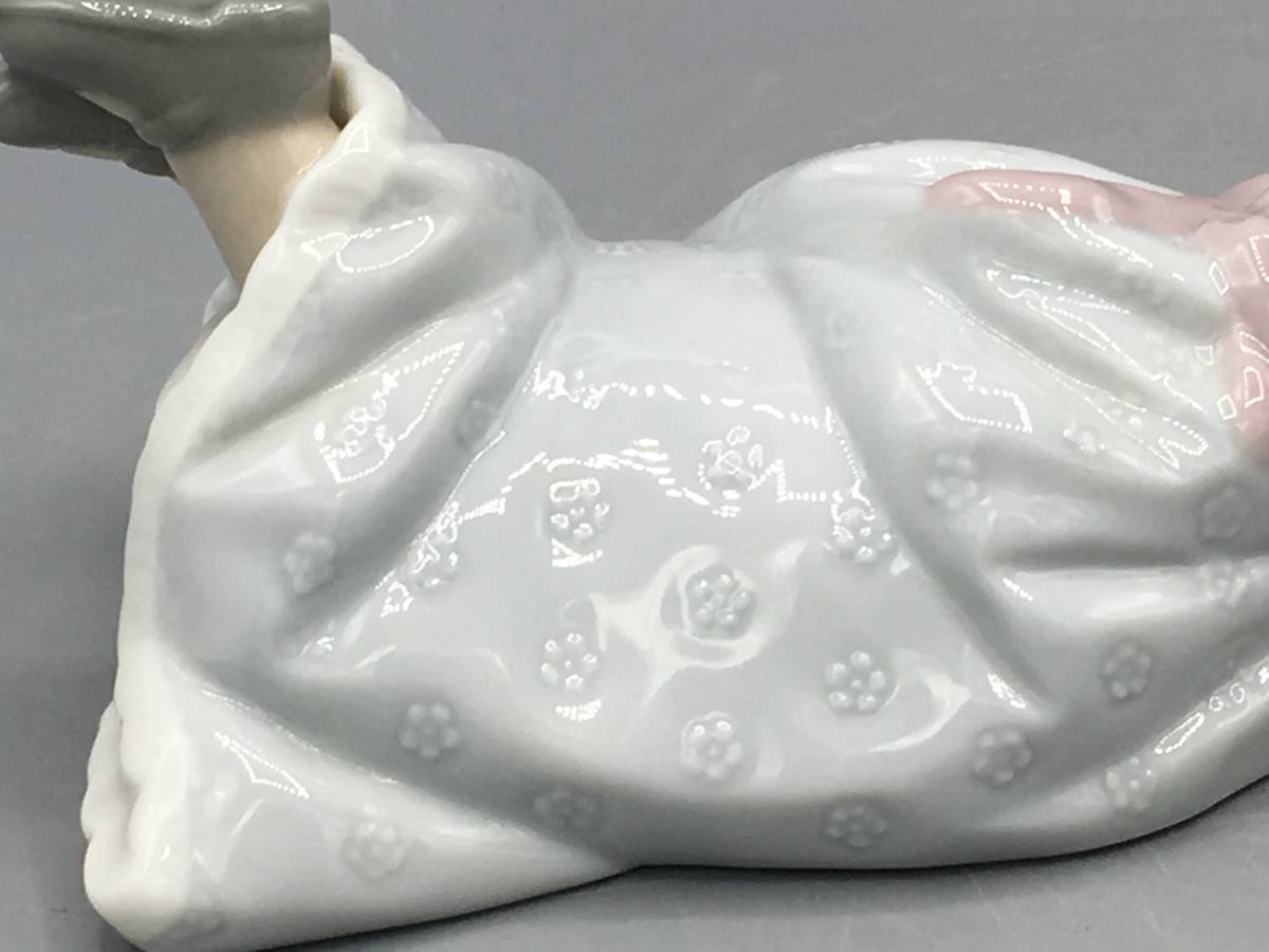 リヤドロ 少女 LLADRO 猫 置物 陶器人形 - 女の子 Yahoo!オークション