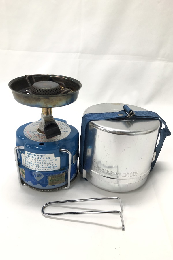東京)Camping gaz キャンピングガス glibe trotter クッカー・ストーブセット