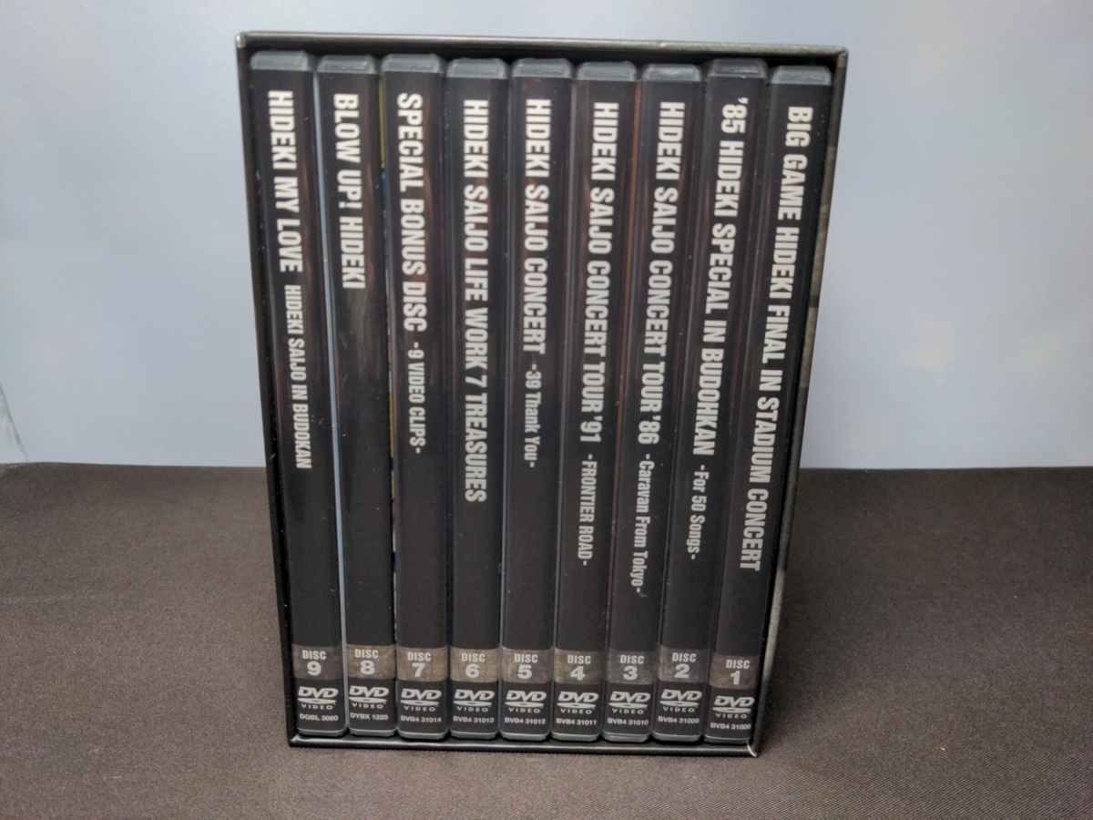 DVD DVD THE STAGE OF LEGEND HIDEKI SAIJO AND MORE