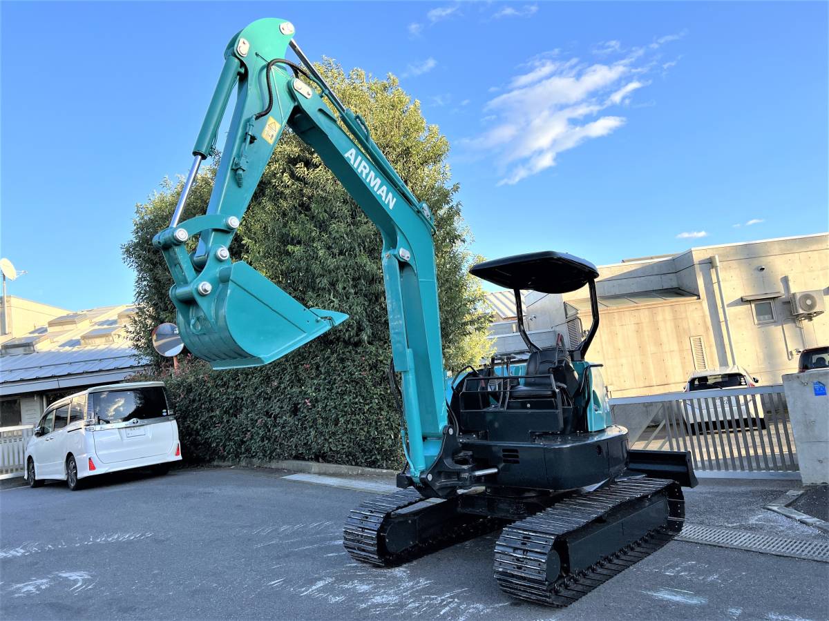 AIRMAN 北越工業 油圧ショベル ユンボ バックホー AX40U-3 832時間 【736】