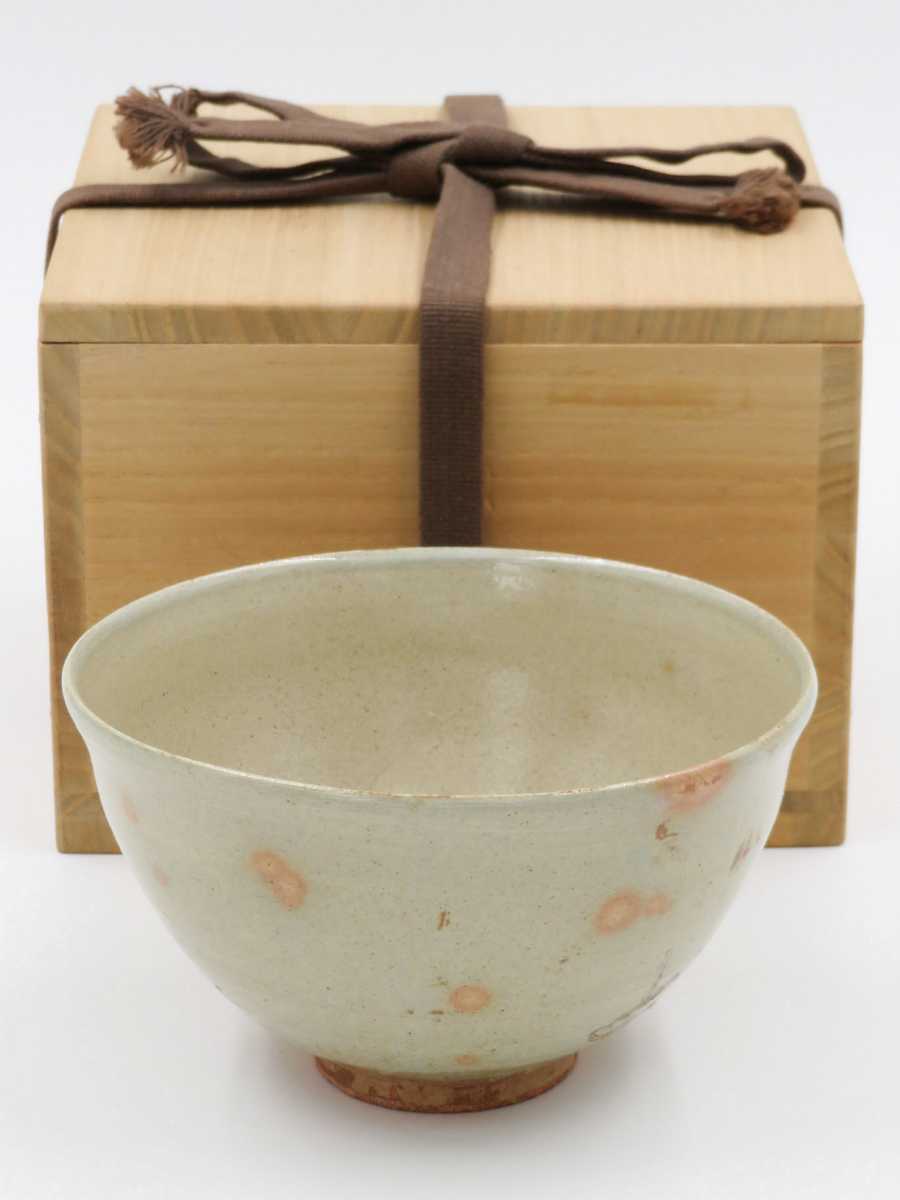 杉本貞光 御本茶碗 - 信楽焼 ] の落札相場 ≪茶道具≫ 寺垣外 【杉本