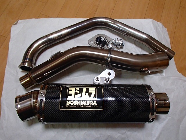 XSR155 YOSHIMURA サイクロン マフラー カーボン オンライン 通販自動車・オートバイ - XSR155 ヨシムラ マフラー