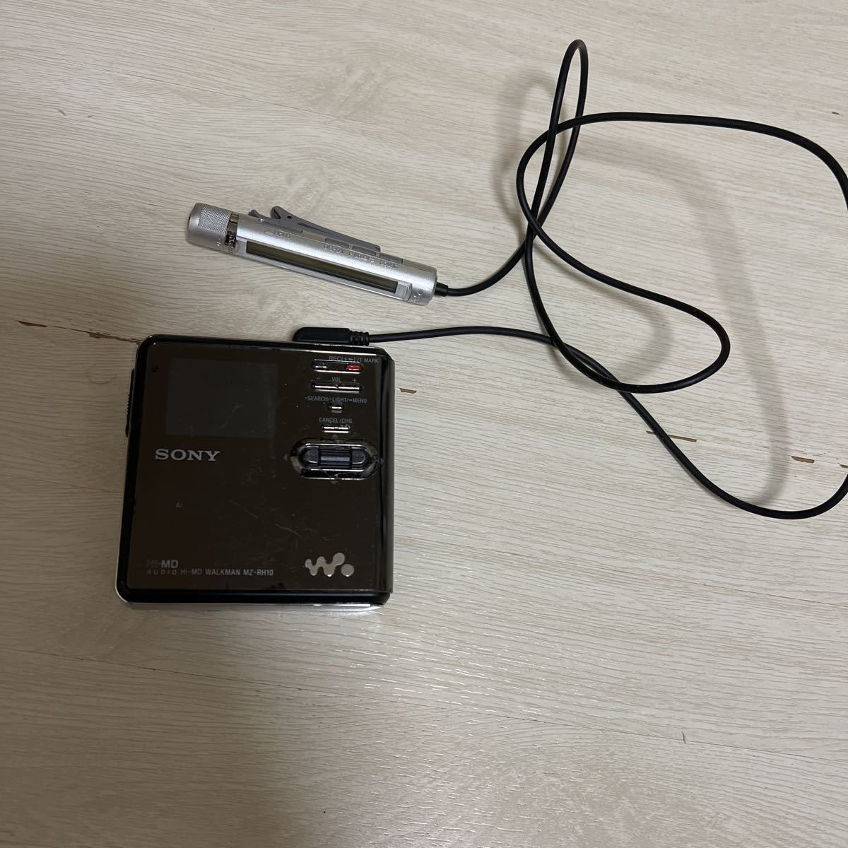 SONY MZ-RH10 Hi-MDウォークマン 動作未確認 SONY MDウォークマン Hi