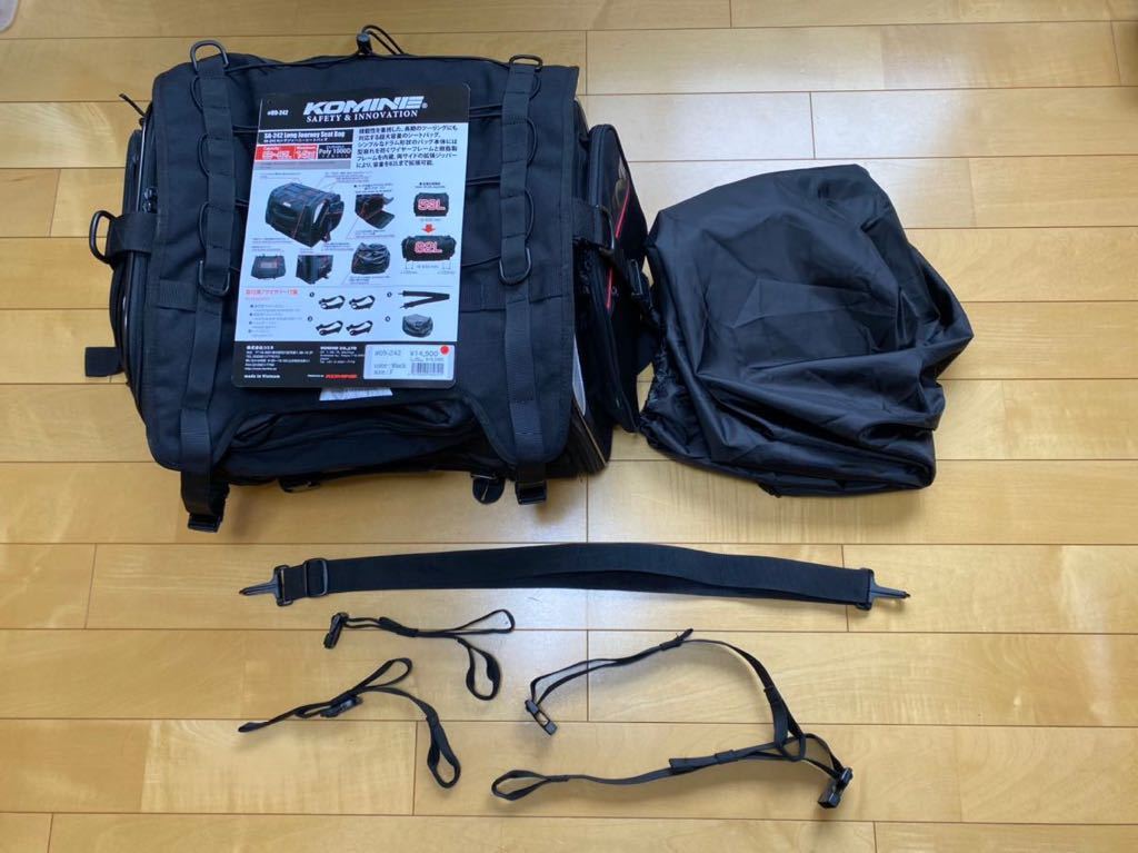コミネ(KOMINE) バイク用 ロングジャーニー シートバッグ SA-242 