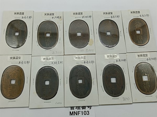 天保通宝 - 古銭 日本 當百 日本の古銭 背 美品 Yahoo 日本古銭 ◇