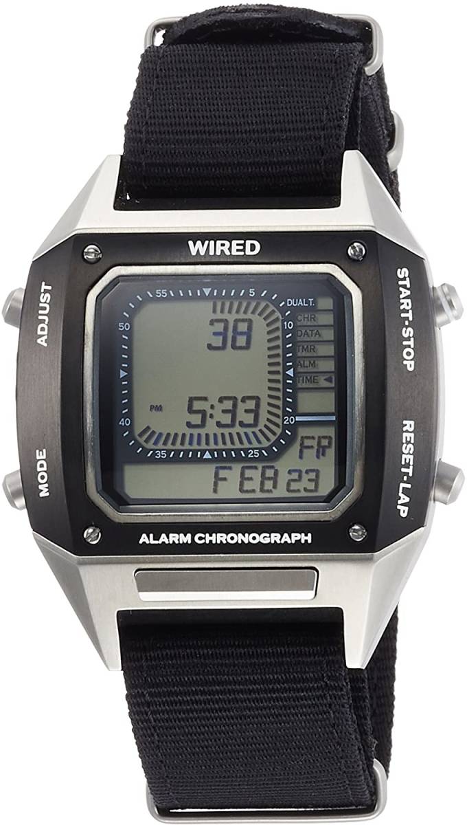 新作入荷，定番 SEIKO WIRED ワイアード BEAMS ビームスコラボレーションモデル SOLIDITY ソリディティ デジタルクロノグラフ AGAM403 デジボーグ(ワイアード)｜売買されたオークション情報、yahooの商品情報をアーカ ワイアード