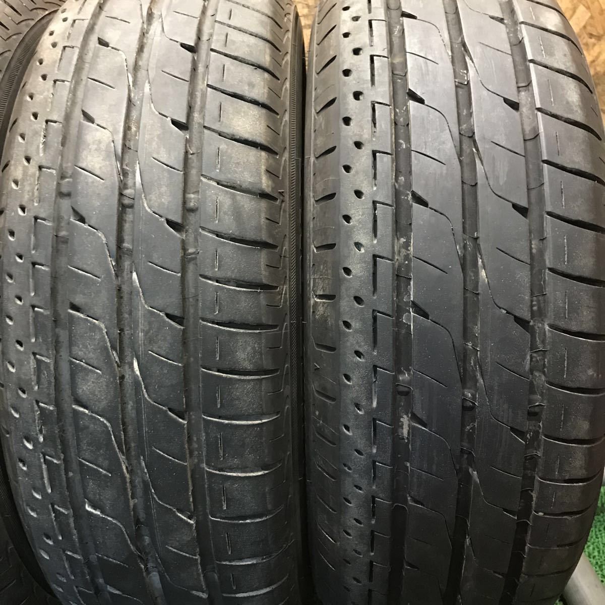 BRIDGESTONELUFT RVⅡ 205/60R16 4本 夏タイヤバリ山 BS LUFT RVⅡ