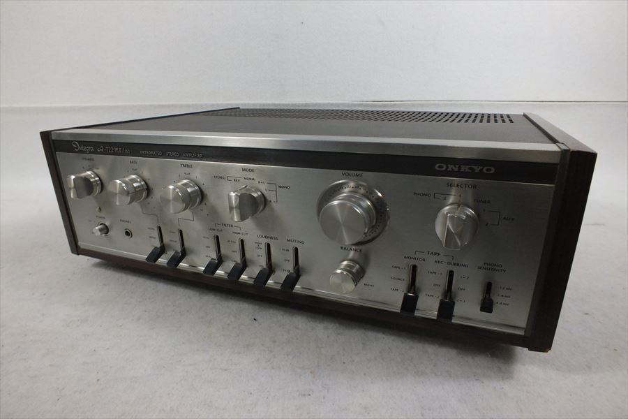 Integra ONKYO プリメインアンプ A-722NII⁄160 a-722」ONKYO 「onkyo
