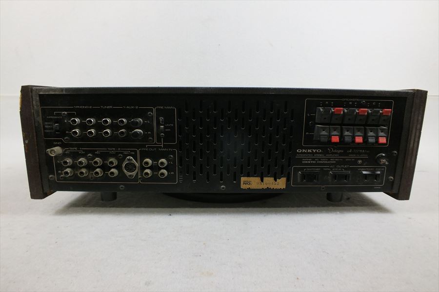 ONKYO オンキヨー INTEGRA A-722 NII⁄160 プリメインアンプ + T-427R