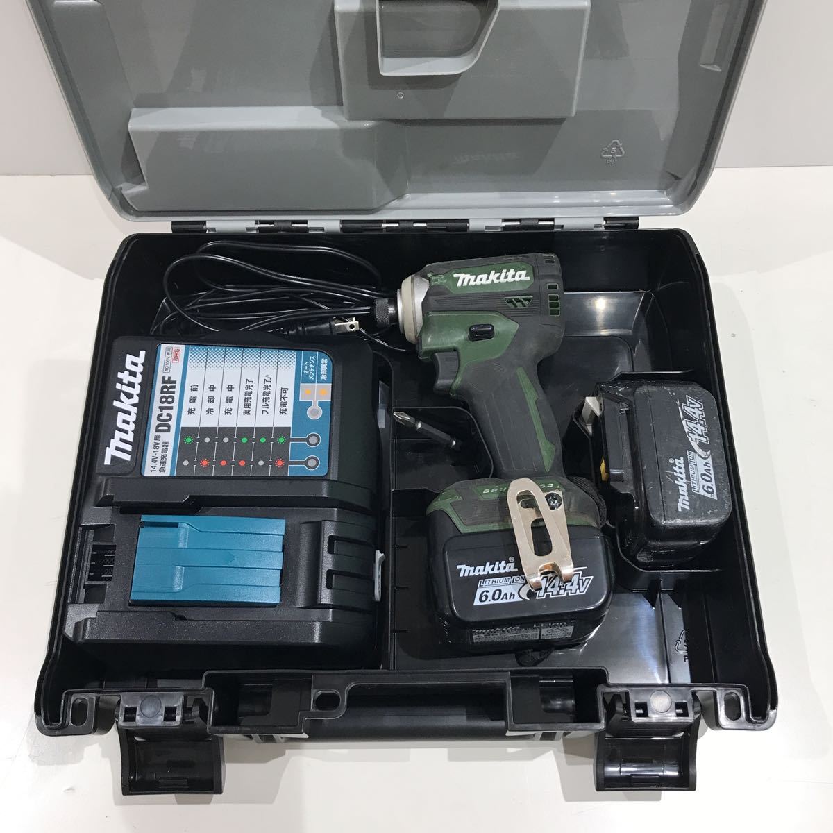 D170 1円~ makita TD161D GX AG 充電式 インパクト ドライバ D170 1円~ makita TD161D GX AG 充電式 インパクト ドライバ