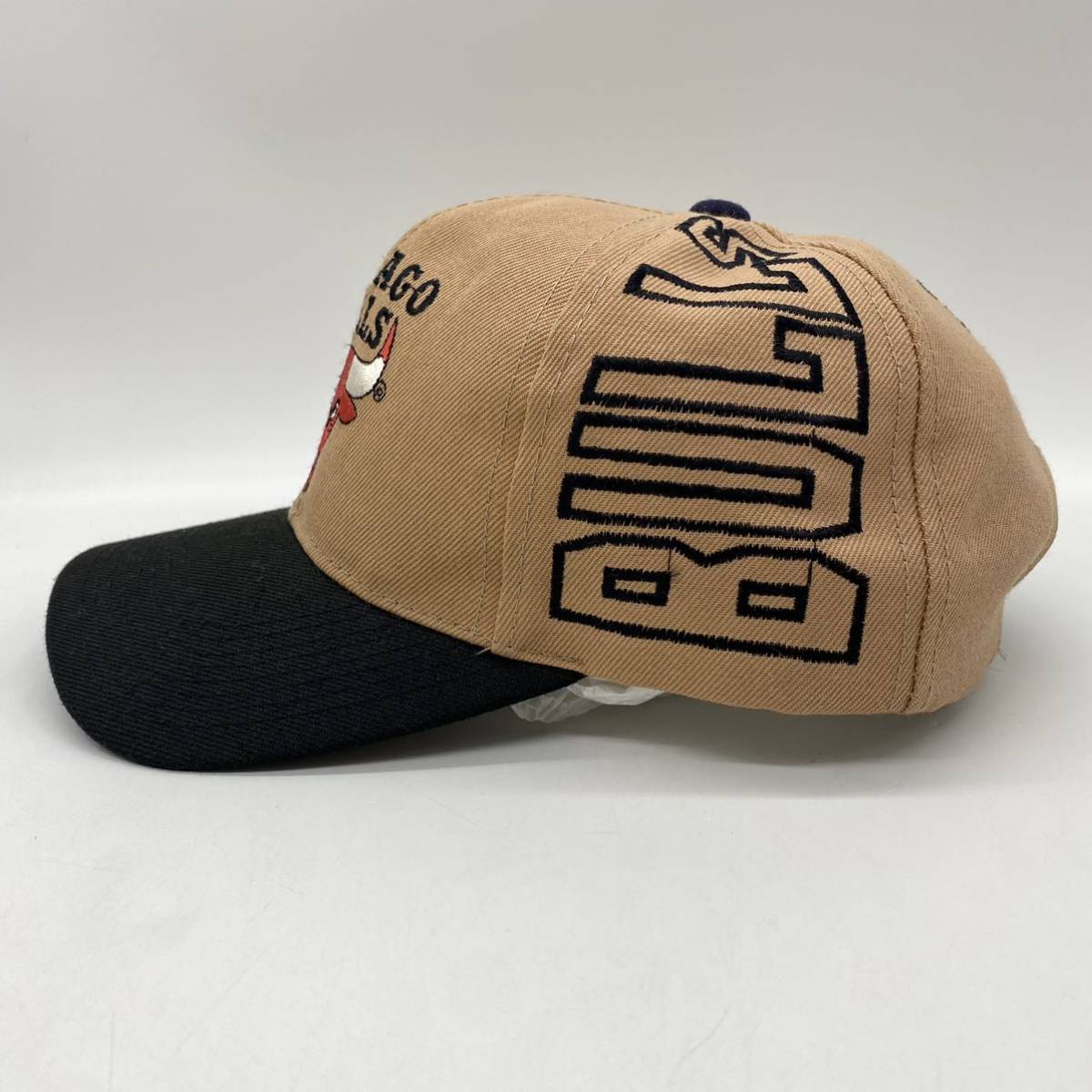 CHICAGO BULLS CAP BLACK BROWN シカゴブルズ キャップ ブラック 