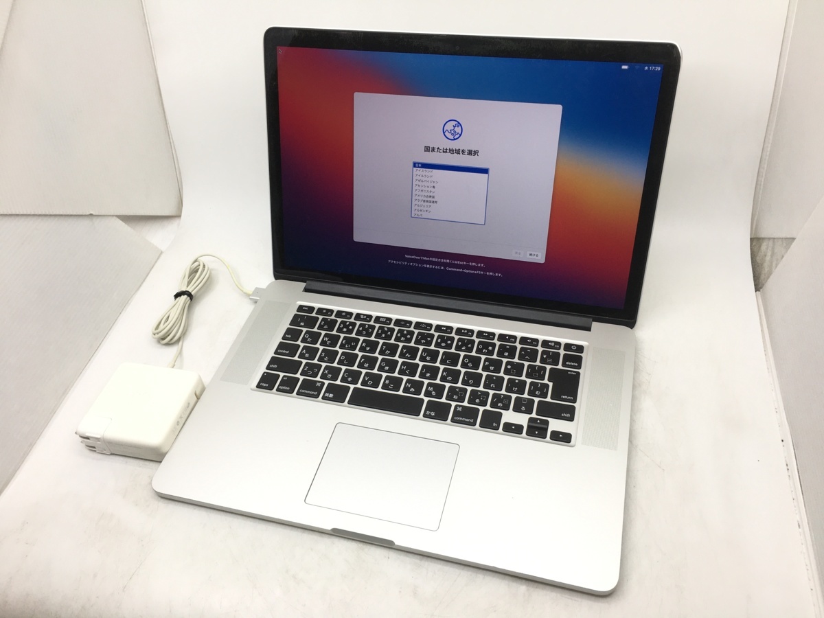 Pro MacBook Apple 2015) Retina 15-inch - i7 (Mid Core 15-Inch Mid 