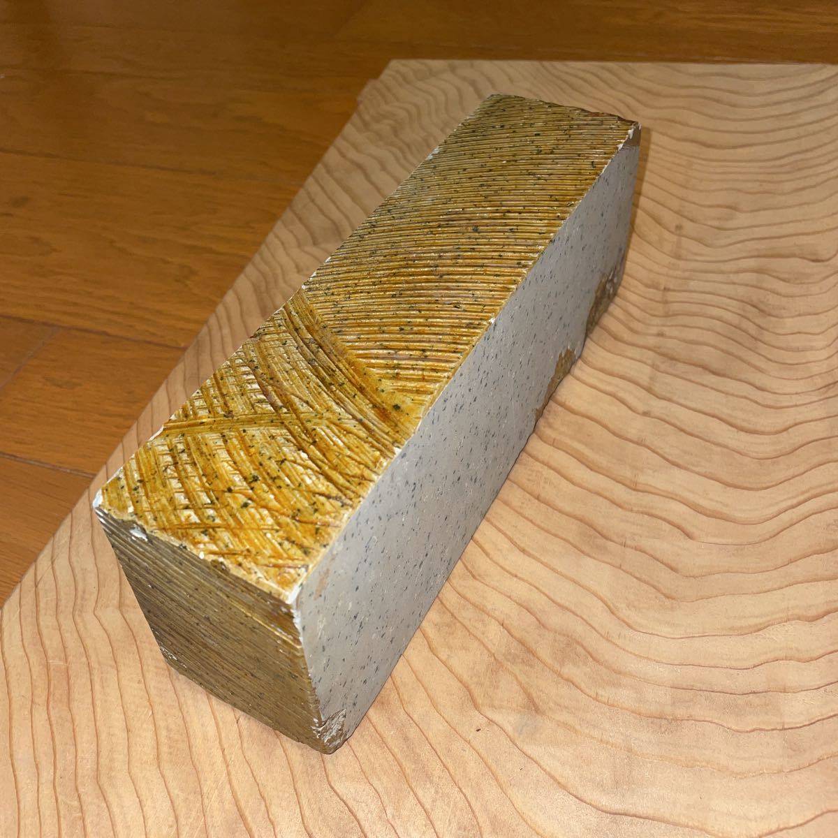 天然砥石 30型 超硬 鑿 鉋 大工道具(研磨砥石)｜売買された