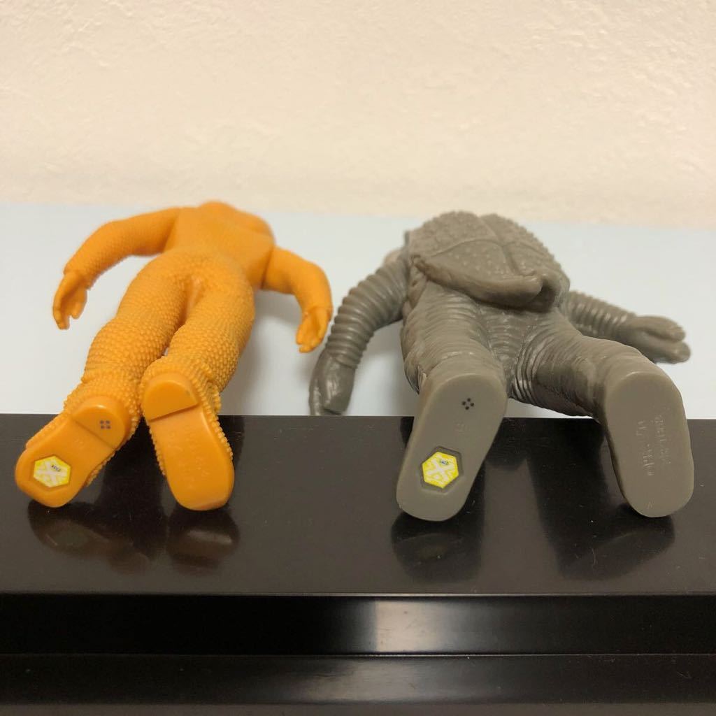 バド星人　ゼットン二代目　ソフビ ウルトラヒーロー&ウルトラ怪獣500 ソフビ ゼットン2代目とバド星人+