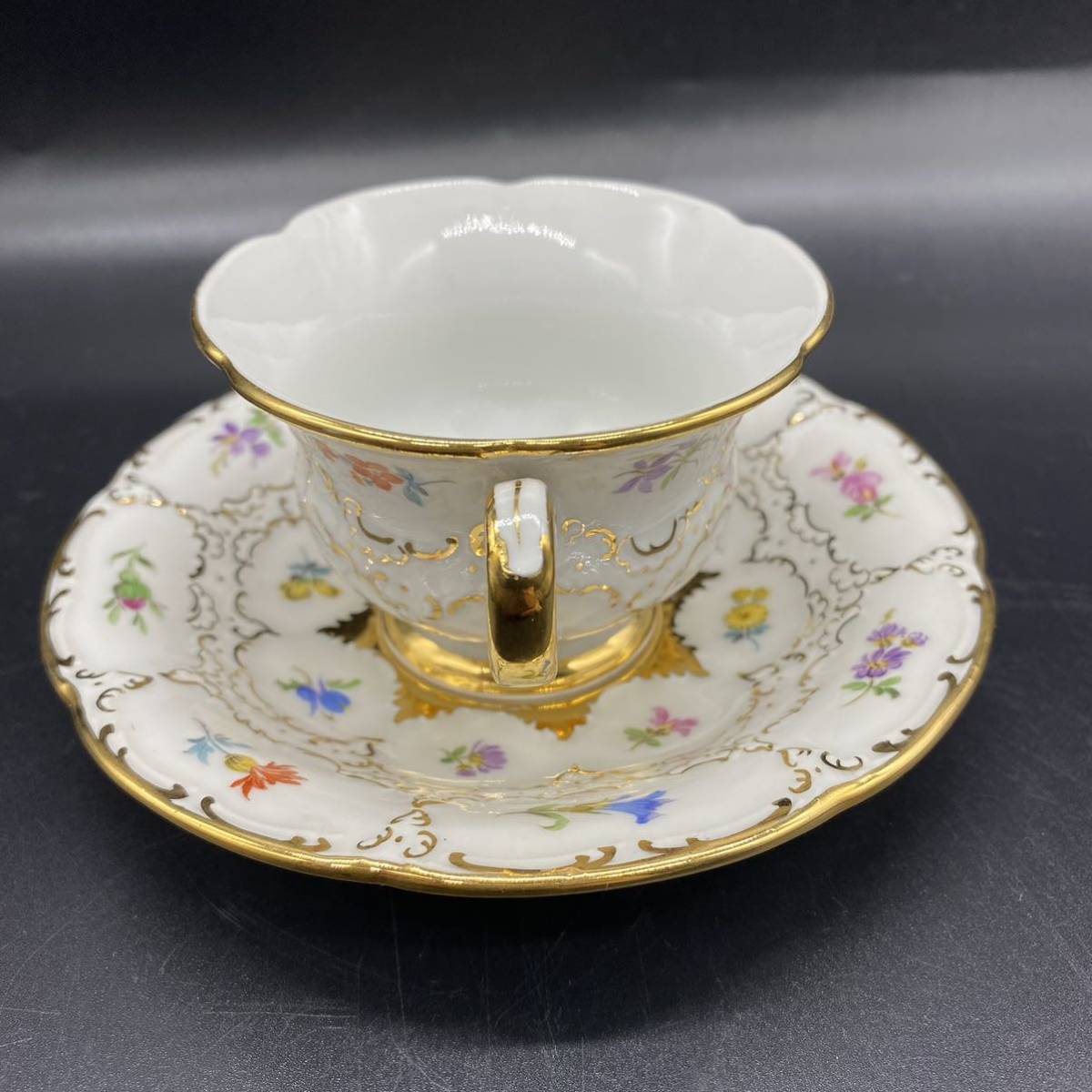 1級品 マイセン Meissen 最高級 Bフォーム 宮延の子花 小花散らし 