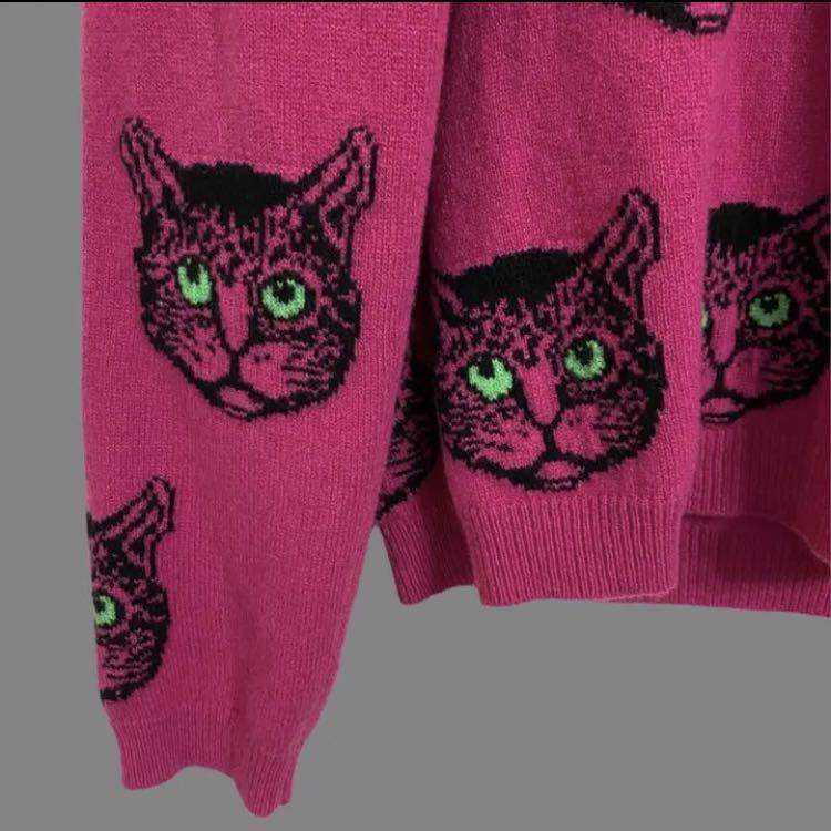 2018年 グッチ ミスティックキャット カシミアニットセーター gucci 猫  
