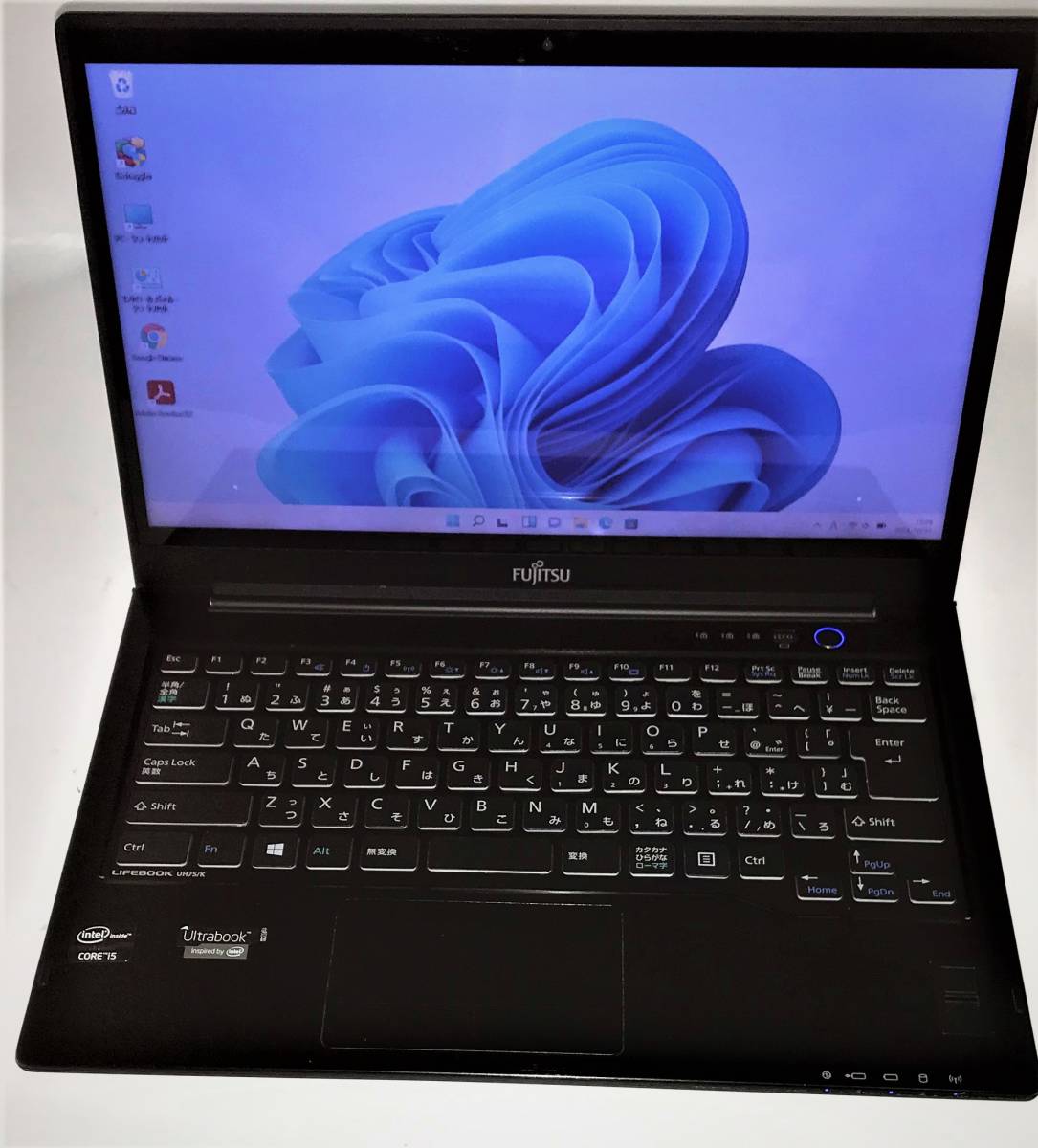 ☆最新Windows11☆新品SSD240GB搭載/富士通LIFEBooK UH75/K・Core i5 
