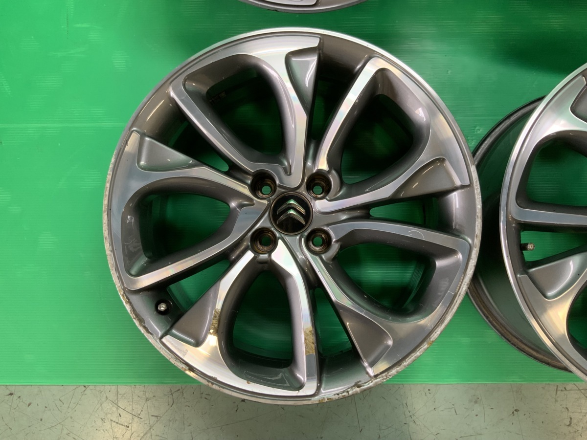 シトロエン DS4 純正 18×7.5J +29 アルミホイール 4本セット