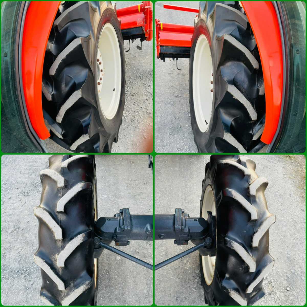 クボタトラクターKL500＊50馬力＊ハイスピード＊688アワー＊クボタ純正ロータリー＊エアコンキャビン＊ラジオ＊パワステ＊4WD _10