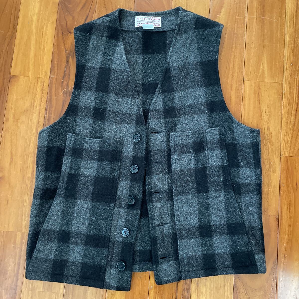 FILSON マッキーノ ウール ベスト フィルソン チェック VEST WOOL