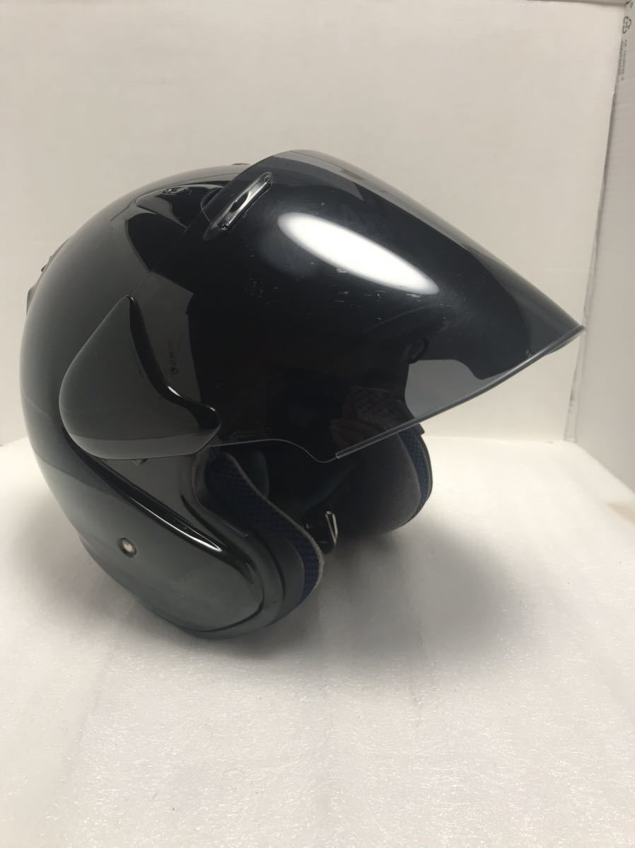 Arai SZ-F,アライSZ-f ジェット ヘルメット,ブラック(黒) ダーク 