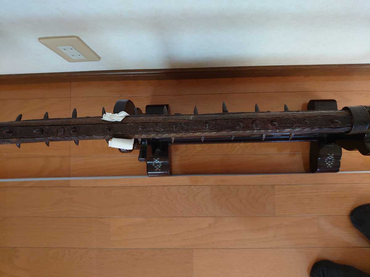 これは、珍しい! まさに珍品 江戸時代の刺股 さすまた 捕り物道具 武具