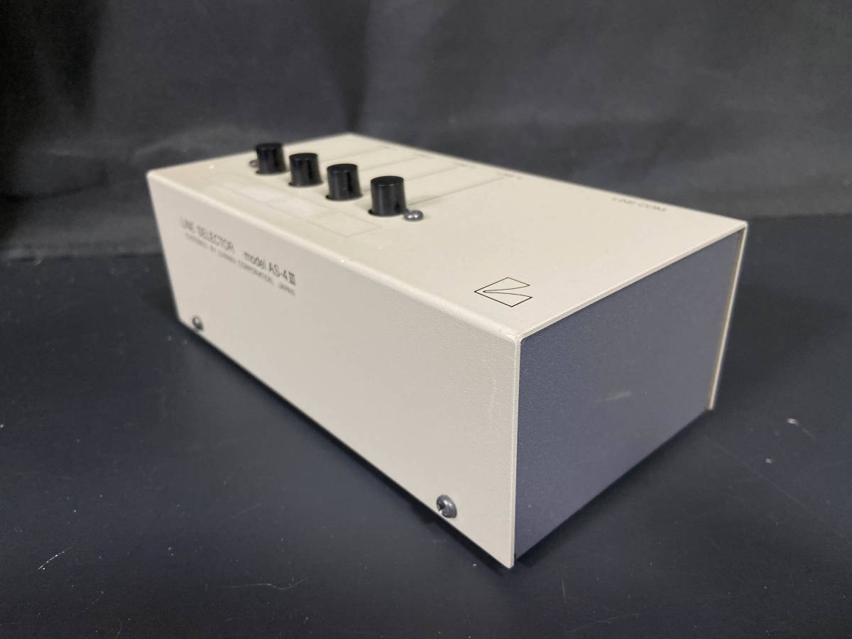 LUXMAN ラックスマン ラインセレクター AS-4III AS-4Ⅲ - ∩ ライン