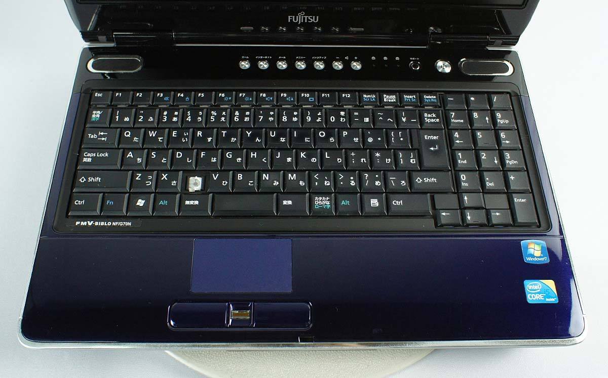 AC付 15.6 OS無し訳あり品 富士通 FMV-BIBLO NF/G70N FMVNFG70NB/Core i5