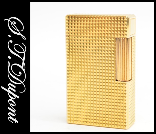 S.T.Dupont ライン1L ゴールド ピラミッド 勇まし