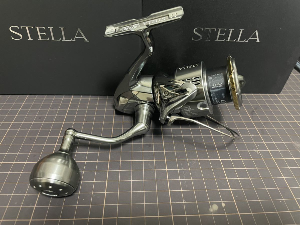 22ステラC5000XG-K 数回使用極美品 PE2号300m 箱と袋