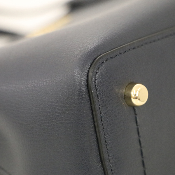 コーチ COACH ネイビー レザー 2wayショルダーバッグ 73277 レディース