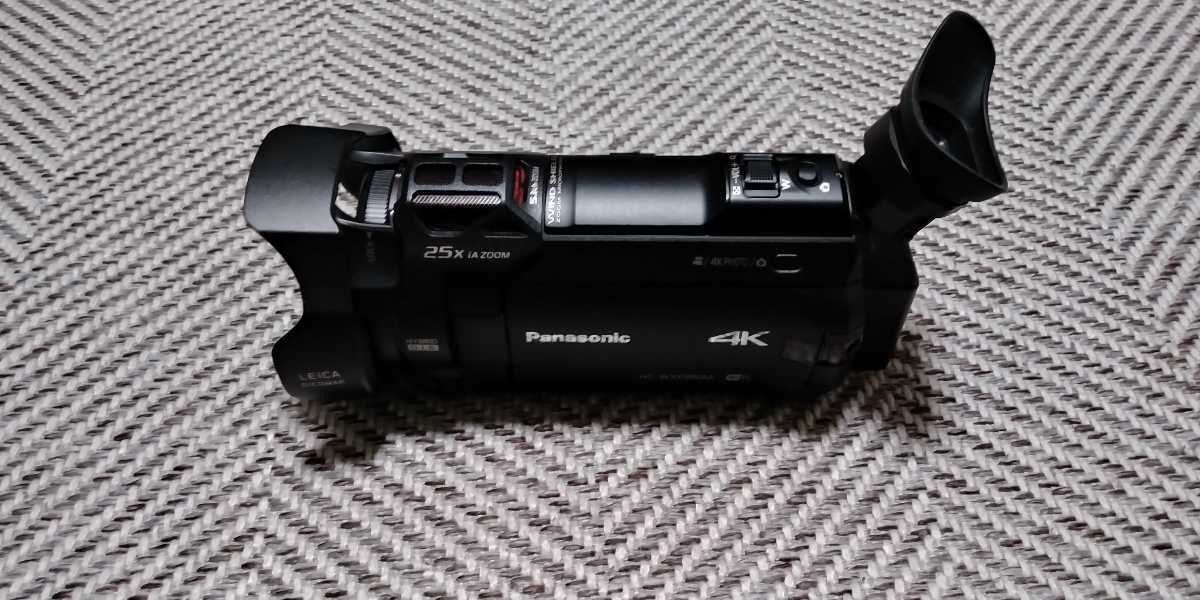 ほぼ未使用]Panasonic 4Kビデオカメラ HC-WXF990M-K 【公式通販】