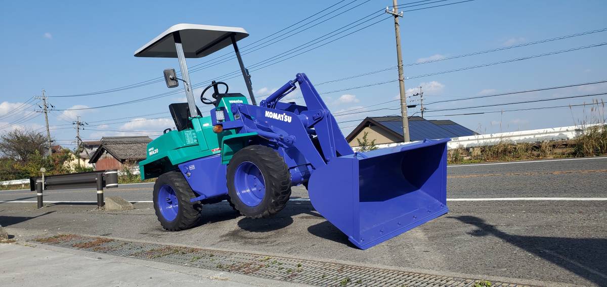 コマツ Wa 2e ホイールローダー Komatsu Wa 2e タイヤショベル スキッドステアローダー At 4wd 建設機械 重機 売買されたオークション情報 Yahooの商品情報をアーカイブ公開 オークファン Aucfan Com