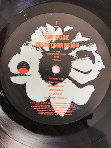 The Cure キュアー Fascination Street レコード レコード