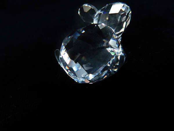 スワロフスキー 猫2体 ネズミ1体