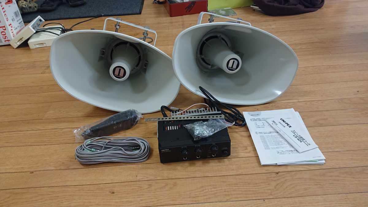 拡声器 拡声器スピーカー 車載用 Uni Pex ユニペックス 車載アンプ スピーカー 型番 Cv 381 35a Nda 602a Ls 404 スピーカー 売買されたオークション情報 Yahooの商品情報をアーカイブ公開 オークファン Aucfan Com