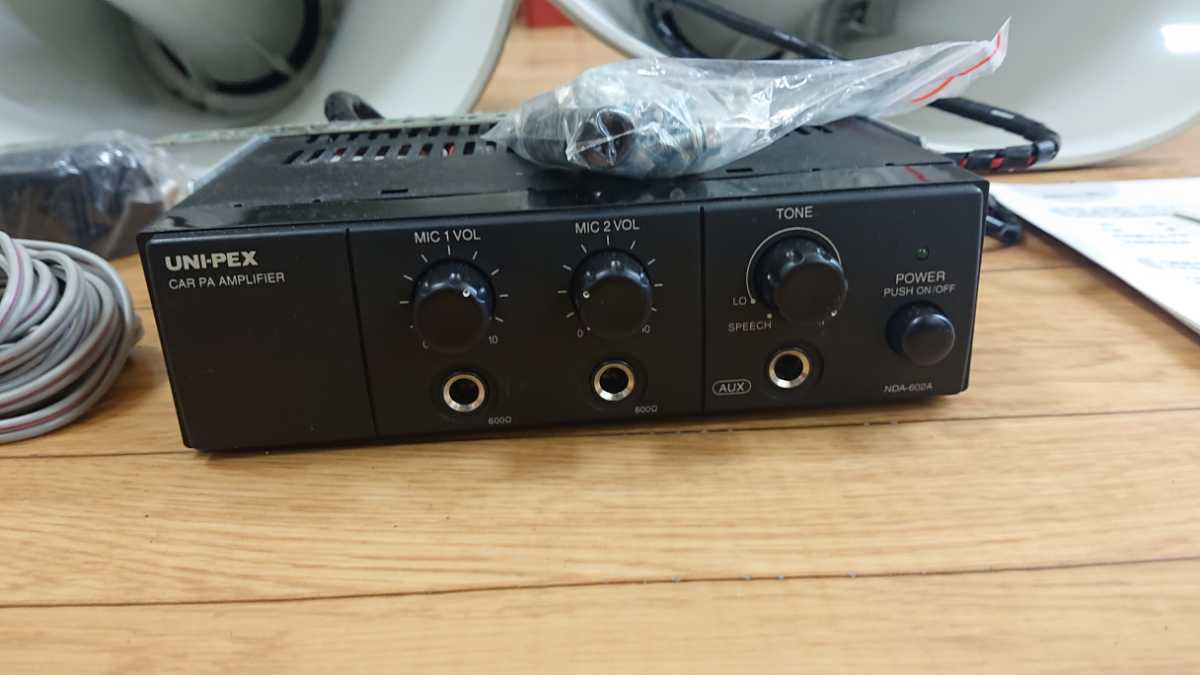 拡声器 拡声器スピーカー 車載用 Uni Pex ユニペックス 車載アンプ スピーカー 型番 Cv 381 35a Nda 602a Ls 404 スピーカー 売買されたオークション情報 Yahooの商品情報をアーカイブ公開 オークファン Aucfan Com