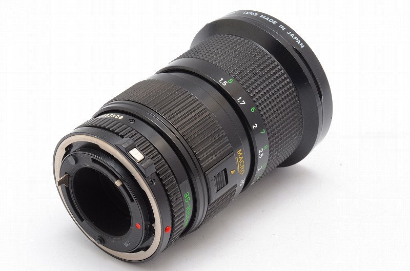 Canon F3.5 35-105mm FD New : キャノン FD35-105mm NewFD 公式通販