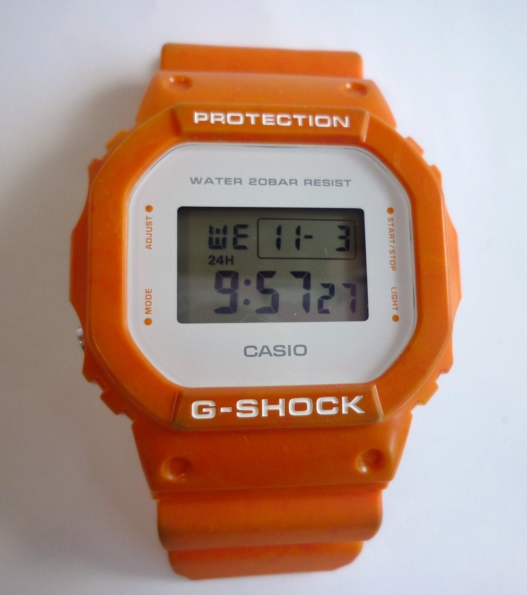 訳有 カシオ CASIO G-SHOCK ジーショック 3229 DW-5600WS デジタル