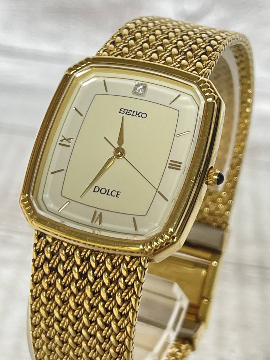 KF0310-122I SEIKO DOLCE 5E61-5A20 QUARTZ 腕時計 セイコー ドルチェ 