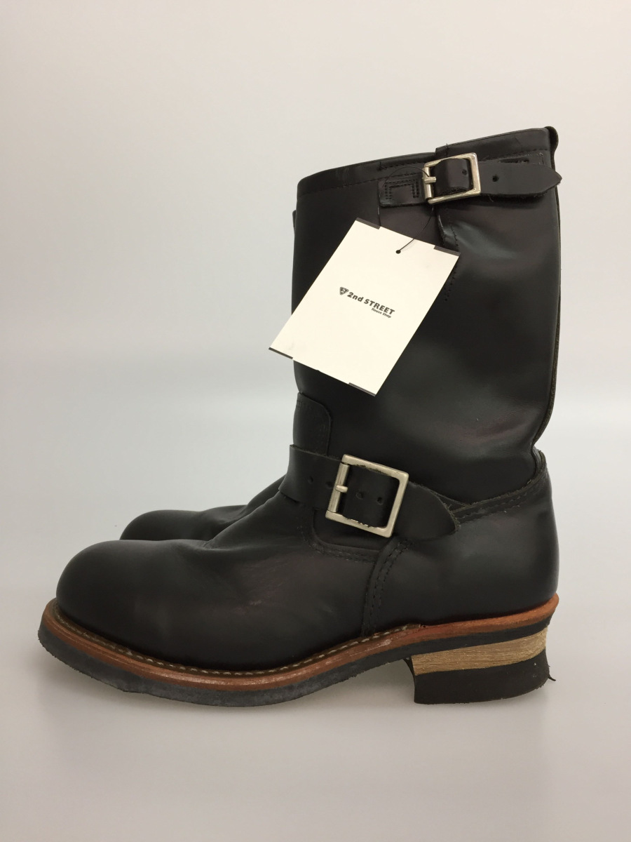 ★専用ページ★ RED WING◇エンジニアブーツ/US8.5/BLK/レザー/D 2268// Engineer MADE