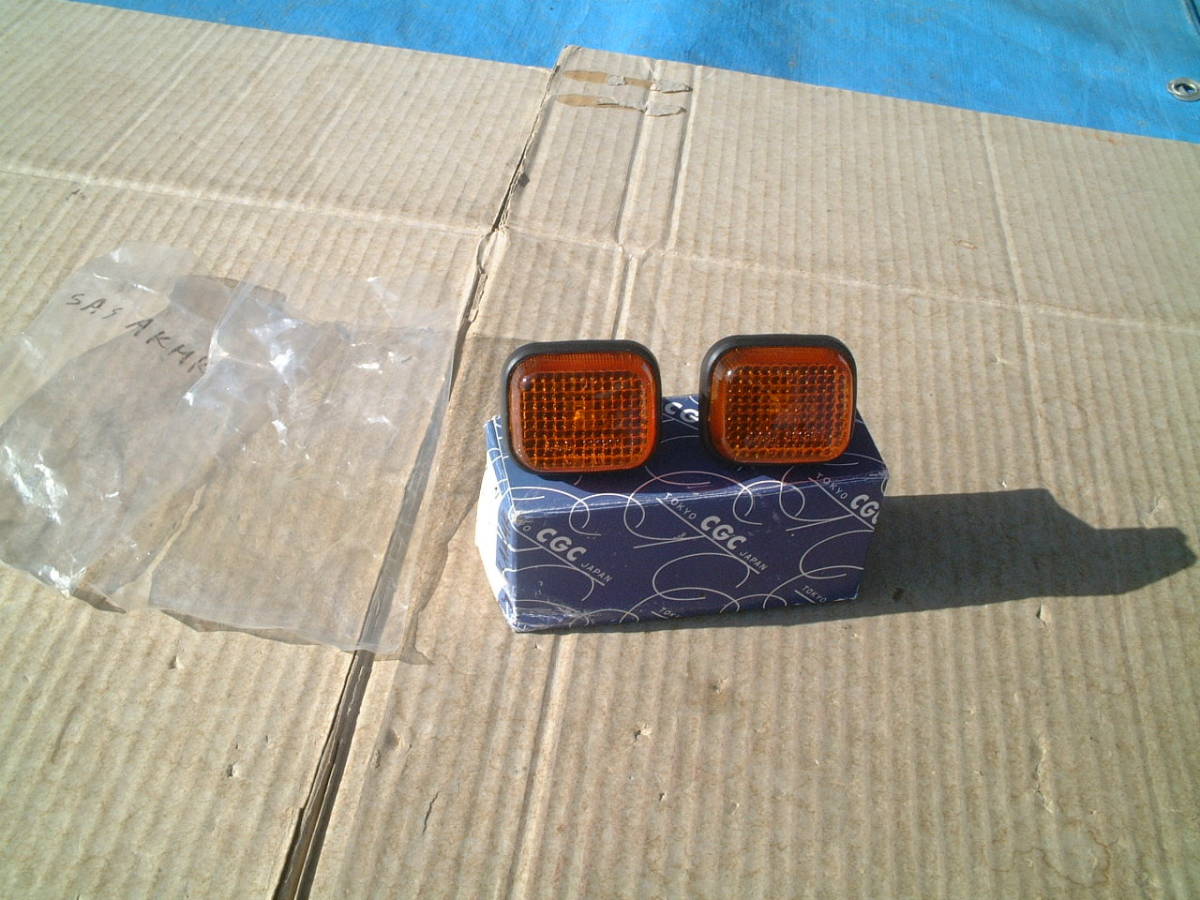 当時物、旧車、ダイハツ、ミラ、L70、L70V、サイド、角型ウインカー