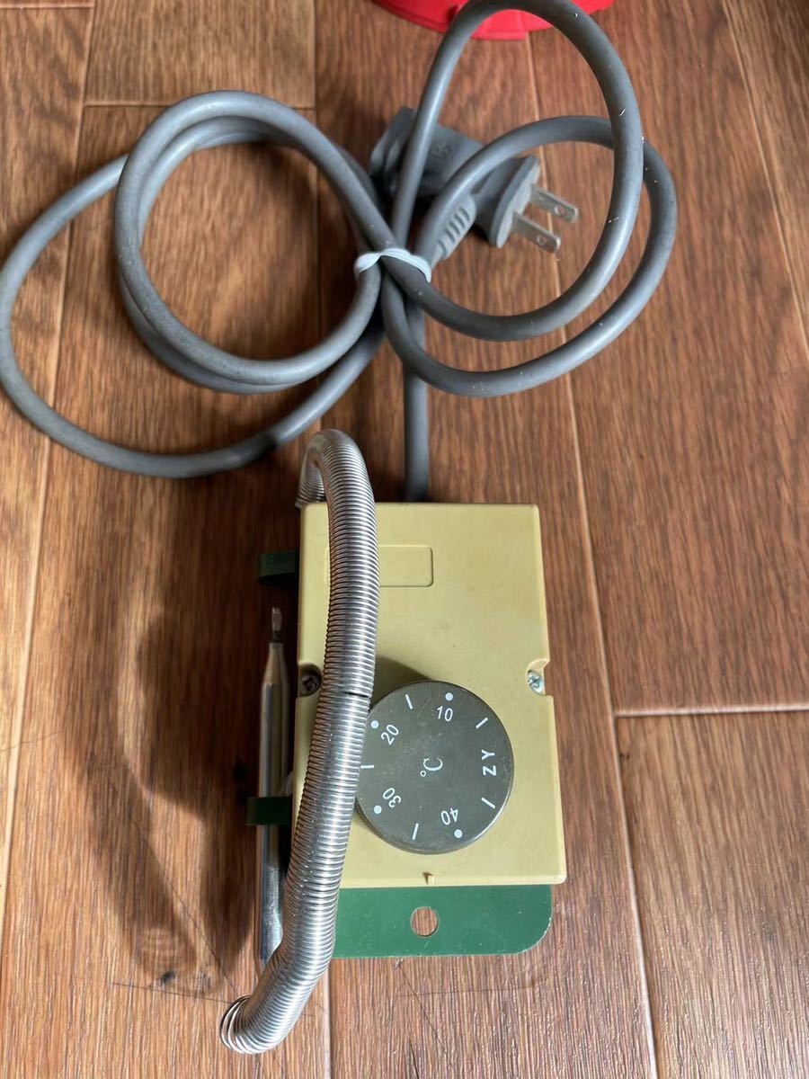 昭和精機工業 パネルヒーター NS 200 グリーンサーモZY-6A セット動作確認