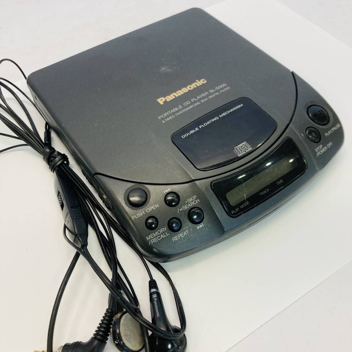 Panasonic ポータブルCDプレーヤー SL-S505 CD 当時物 ジャンク品 ぷら