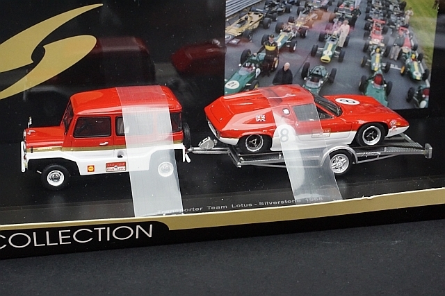 模型です。 spark スパーク 1/43 モーリス ミニ モーク & ロータス 47 チーム