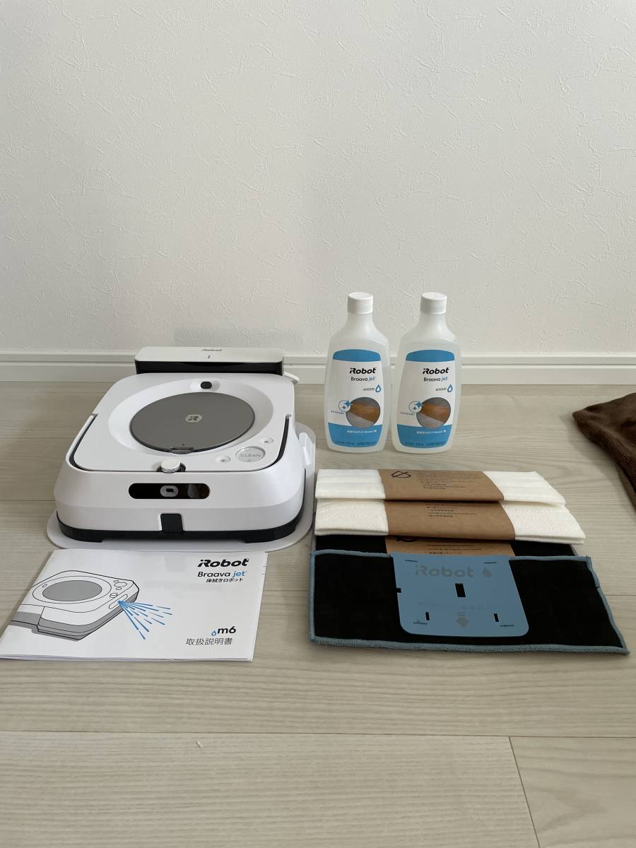 Braava iRobot jet m6 Jet | ブラーバ ジェット m6138 ロボット掃除機
