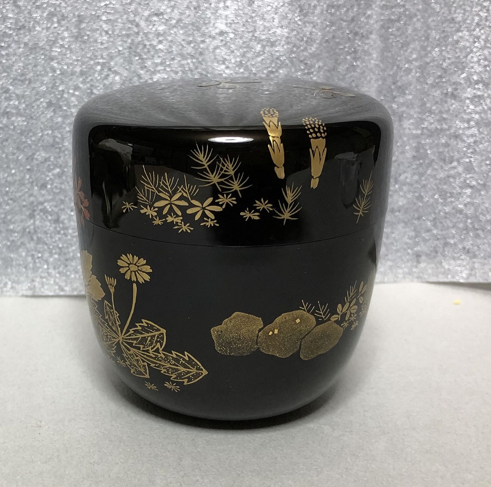 中村宗悦 翡翠蒔絵 香合 共箱 茶道具 【公式通販】