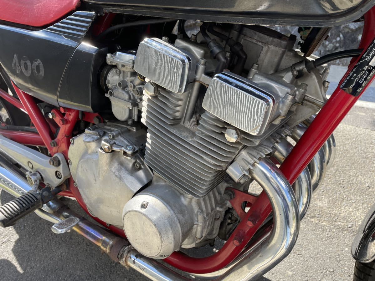 売り切りGSX400F ジーフォア ベース車 CBX CBR GS GT380 ゼファー XJR  