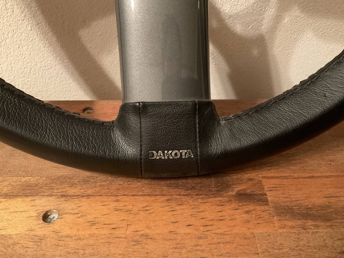 モモ ダコタ 希少 × コラボ 当時物 DAKOTA ステアリング レザー