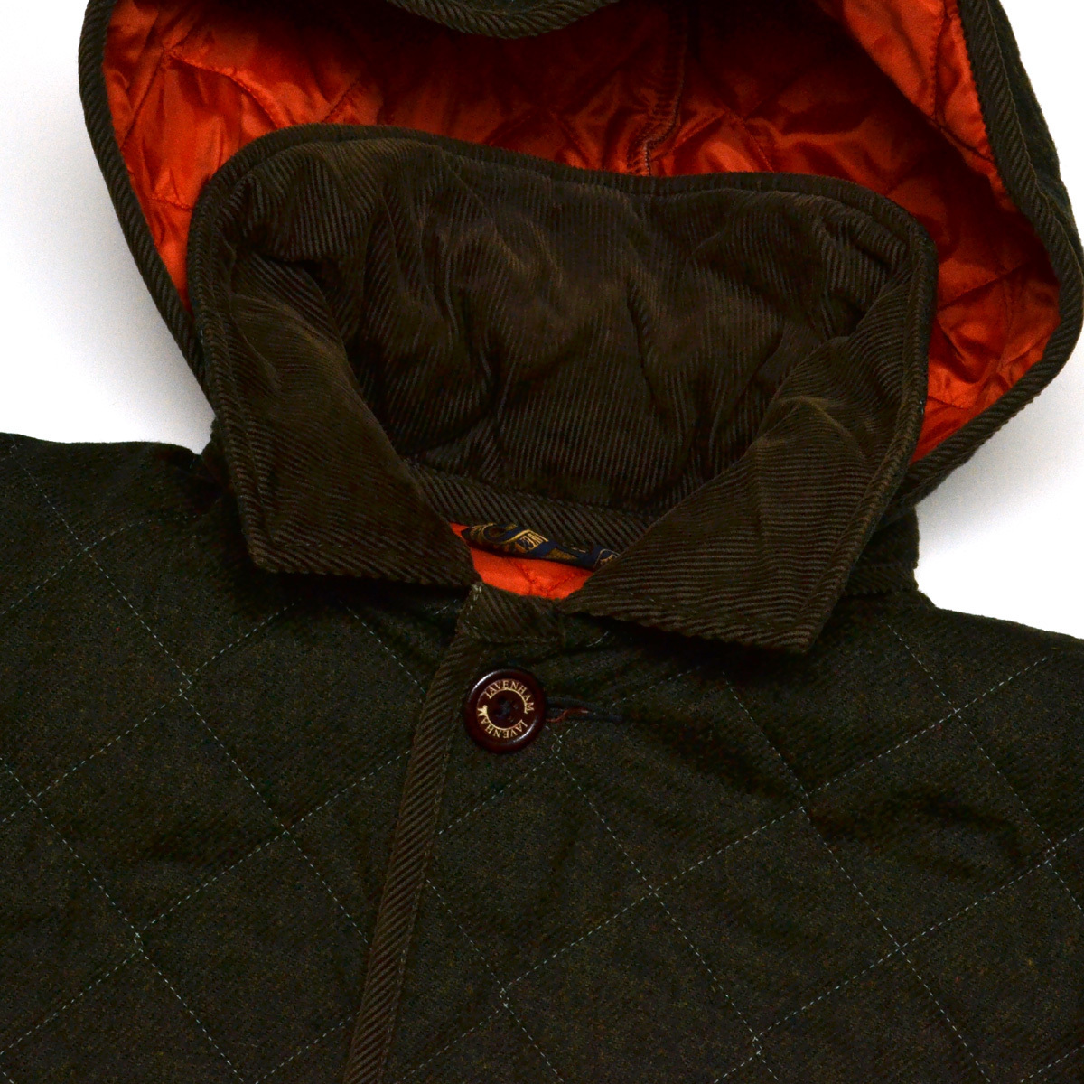 M2410 Lavenham ラベンハム ウールキルティングジャケット 36サイズ メンズ フード付き イギリス製 ジャケット 上着 売買されたオークション情報 Yahooの商品情報をアーカイブ公開 オークファン Aucfan Com